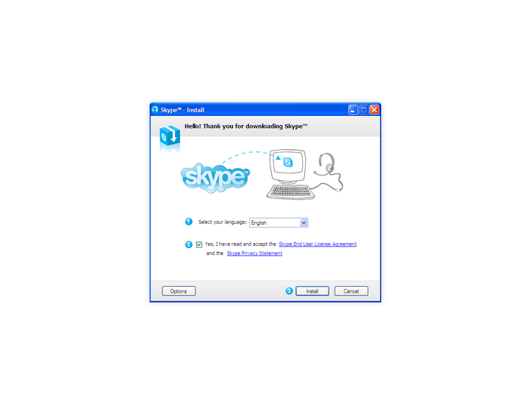 Skype installieren 3